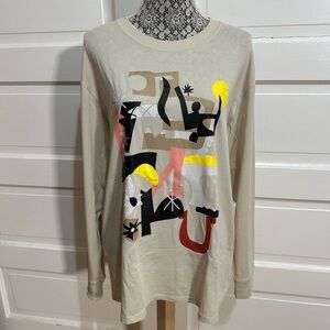 New Lululemon Team Canada All Yours Long Sleeve Shirt *Calgary Size 10 Beige $88